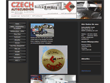 Tablet Screenshot of czech-autoteile.de